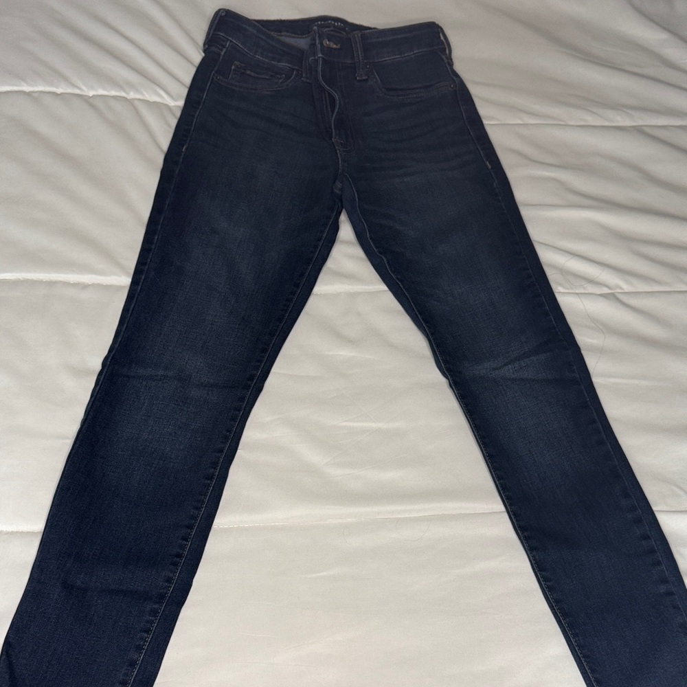 Aeropostale Blue Skinny Jeans Sleek Fit